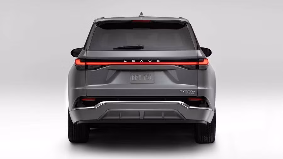 lexus tx 2024 ra mat suv hang sang 3 hang ghe hinh 8