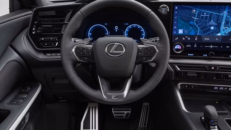 lexus tx 2024 ra mat suv hang sang 3 hang ghe hinh 4