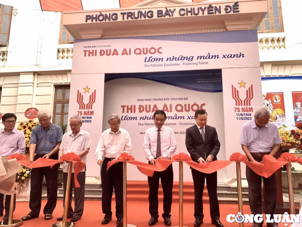 khai mac trung bay chuyen de thi dua ai quoc uom nhung mam xanh hinh 2