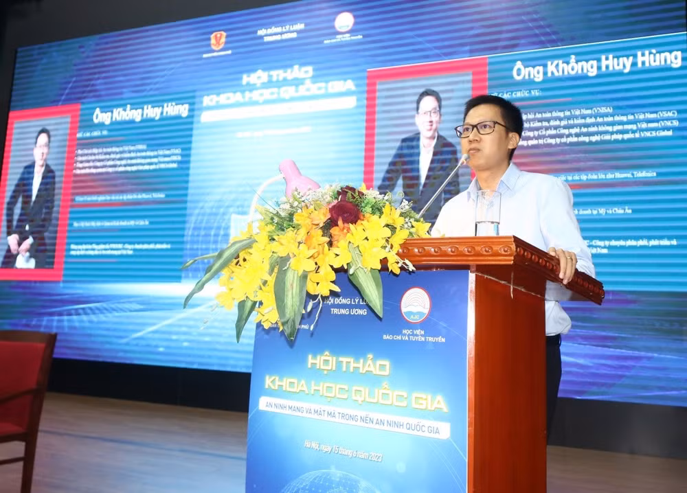 hoi thao khoa hoc quoc gia an ninh mang va mat ma trong nen an ninh quoc gia hinh 11