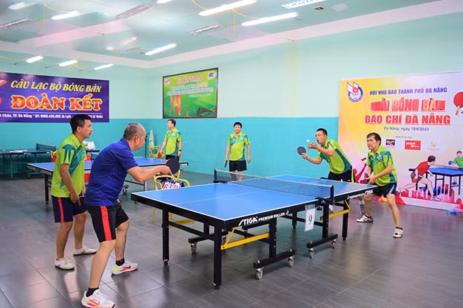 50 van dong vien tham du giai bong ban hoi nha bao tp da nang nam 2023 hinh 1