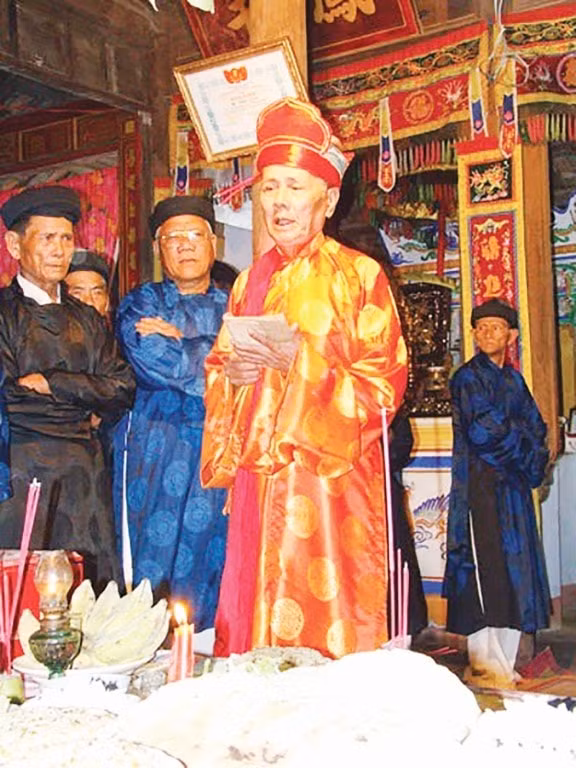 Lễ khao thề lính biển.