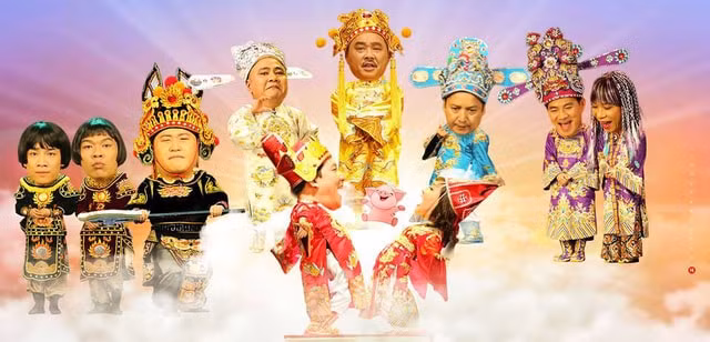 Táo quân 2019. Ảnh: VTV