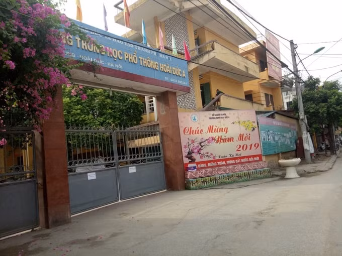 Một điểm thi tại Trường THPT Hoài Đức A