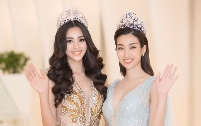 Hoa hậu Mỹ Linh, Tiểu Vy là đại sứ của cuộc thi. Ảnh: BTC