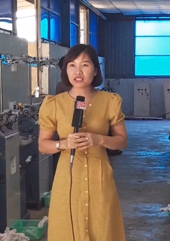 Nhà báo Nguyễn Thị Tình.