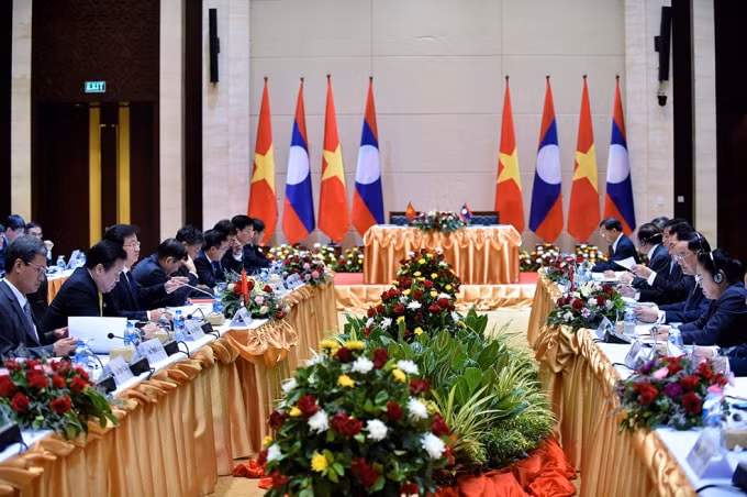 Quang cảnh hội đàm. Ảnh: VGP