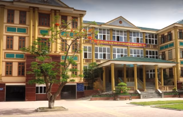 Trụ sở UBND huyện Đô Lương (Nghệ An) - nơi bà Trương Thị Lan Anh đang công tác.