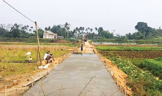 Huyện Yên Bình phấn đấu đến năm 2020 có 10 xã đạt chuẩn nông thôn mới.