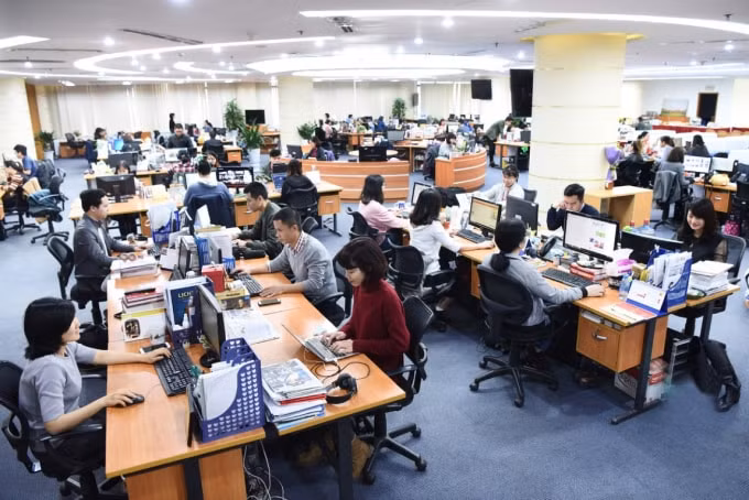 Tòa soạn báo VnExpress. Ảnh: Giang Huy