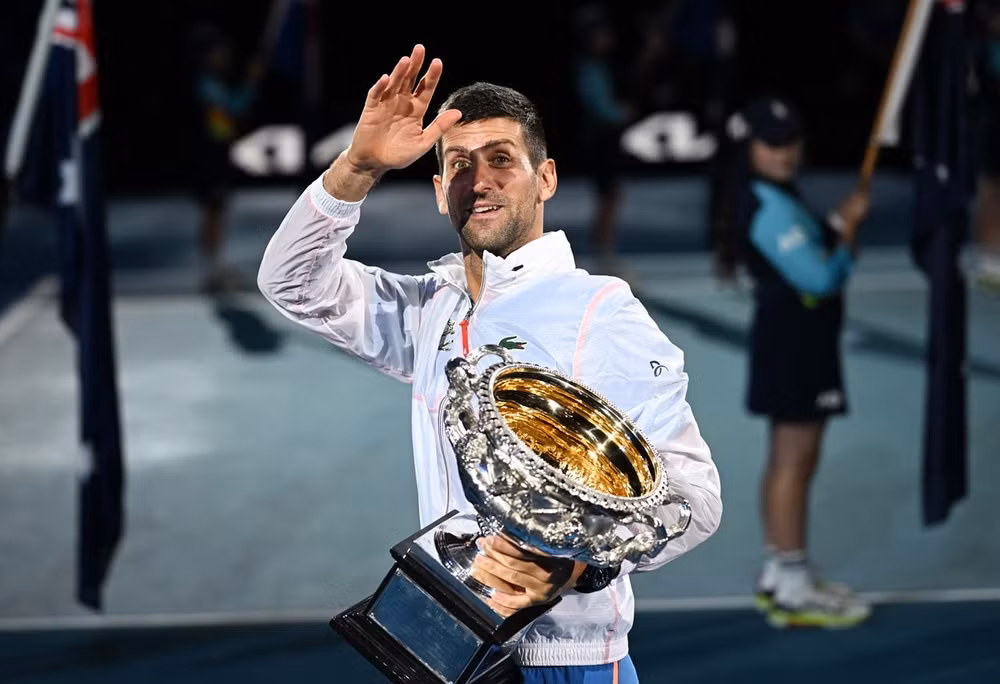 vo dich australian open 2023 novak djokovic tro lai ngoi so 1 the gioi hinh 1