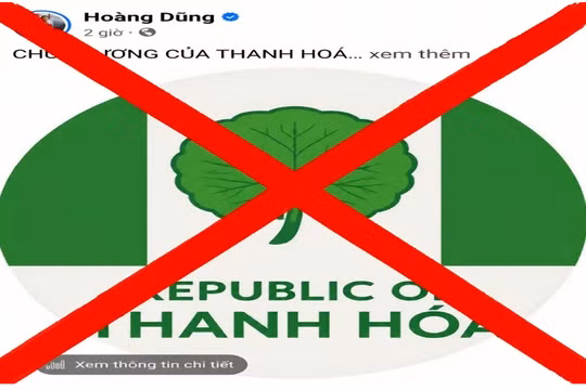 Cảnh giác trước thông tin sai lệch về sắp xếp đơn vị hành chính ở Thanh Hóa