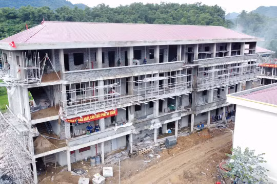 Thanh Hóa: 6 trường nội trú liên cấp vùng biên tăng tốc về đích trước năm học mới