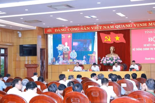 Hội nghị tổ chức theo hình thức trực tuyến kết nối 166 xã, phường