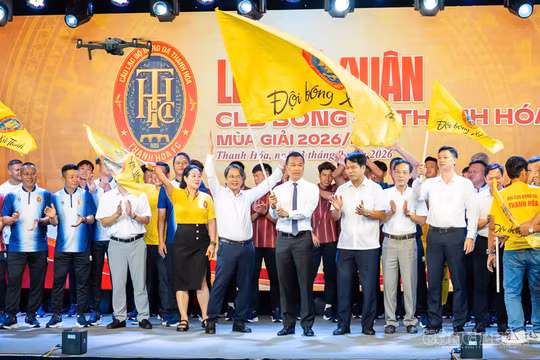 Xuất quân mùa giải mới, CLB Thanh Hóa chính thức ra mắt tên gọi và logo mới