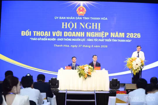 Chủ tịch UBND tỉnh Thanh Hóa đối thoại với doanh nghiệp: Giải quyết công việc rõ hơn trong hướng dẫn, giữ lời trong thực hiện