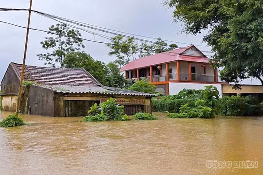 Theo dõi sát mực nước các sông ở Bắc Bộ và Thanh Hóa, sẵn sàng sơ tán dân khỏi vùng ngập sâu, sạt lở