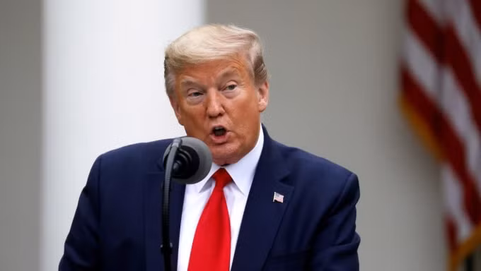 Tổng thống Mỹ Donald Trump. Ảnh: Reuters