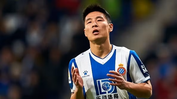Espanyol gia hạn hợp đồng mới có thời hạn kéo dài 1 năm với tiền đạo Wu Lei. Ảnh: ESPN