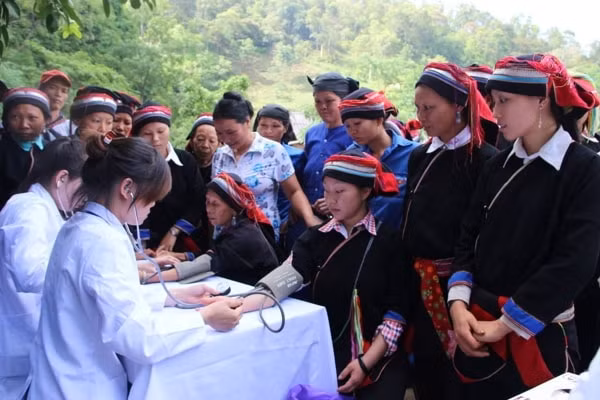 Tư vấn, cung cấp dịch vụ chăm sóc sức khỏe cho cộng đồng dân tộc thiểu số rất ít người nhằm đảm bảo sự phát triển đồng đều và bình đẳng giữa các dân tộc. Ảnh minh họa