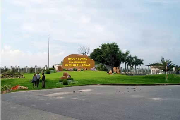 Khu công nghiệp Mỹ Xuân B1 - Conac, tỉnh Bà Rịa - Vũng Tàu. Ảnh: idicoconac.vn