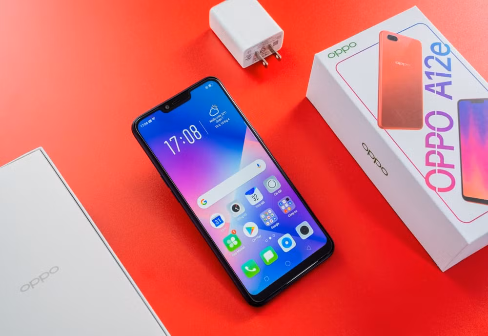 OPPO A12e được trang bị hệ điều hành ColorOS 5.1.