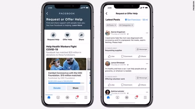 Người dùng Facebook tại Mỹ, Anh, Pháp, Australia và Canada vừa được cập nhập tính năng 