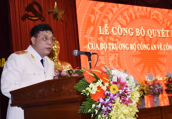 Thiếu tướng Nguyễn Hải Trung, Giám đốc Công an Thanh Hóa. Ảnh: T.L