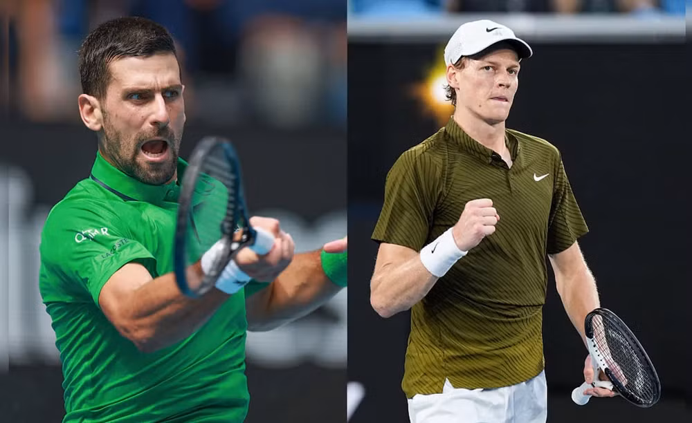 Novak Djokovic vs Jannik Sinne