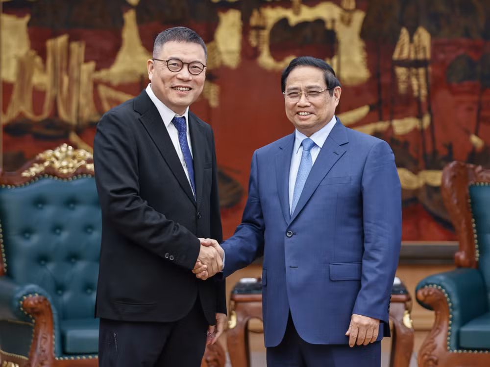 Thủ tướng Phạm Minh Chính tiếp Chủ tịch Tập đoàn Texhong (Trung Quốc)- Ảnh 1.