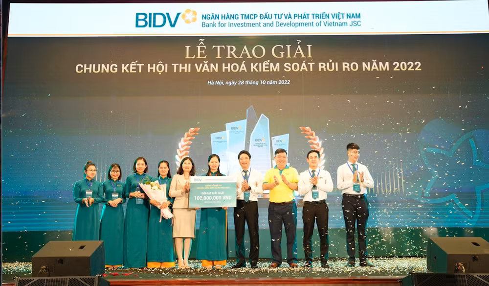bidv to chuc thanh cong hoi thi van hoa kiem soat rui ro hinh 1