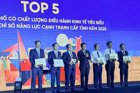 VCCI công bố Chỉ số năng lực cạnh tranh cấp tỉnh năm 2025: Phú Thọ thuộc TOP 5