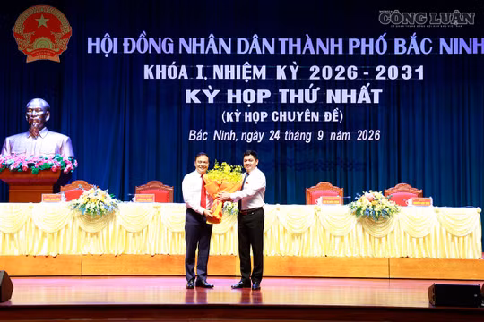 Ông Đào Thanh Trường được bầu làm Phó Chủ tịch UBND thành phố Bắc Ninh