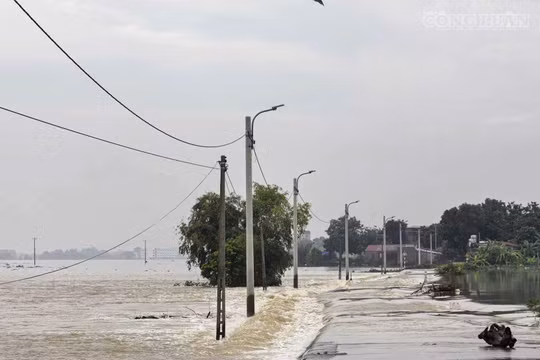 Bắc Ninh: Lũ trên nhiều sông vẫn ở mức cao, cảnh báo ngập vùng trũng thấp