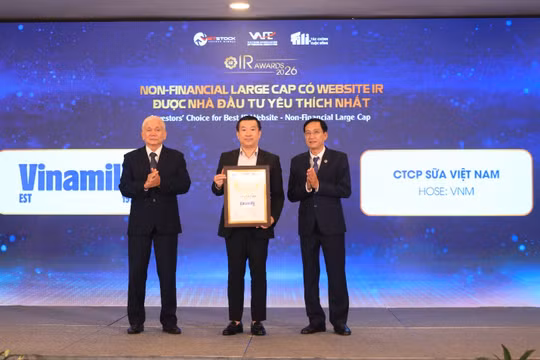 Được cả giới đầu tư và định chế tài chính ghi nhận, Vinamilk tiếp tục khẳng định vị thế trên thị trường vốn