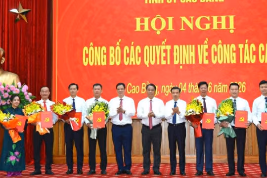 Cao Bằng: Bí thư Đảng ủy xã Đàm Thủy giữ chức Giám đốc Sở Văn hóa Thể thao và Du lịch