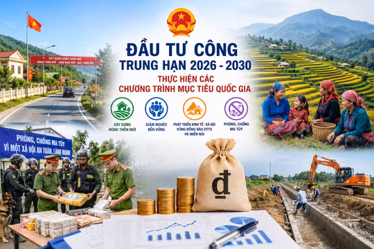 Bộ, địa phương được giao kế hoạch đầu tư công trung hạn thực hiện các chương trình mục tiêu quốc gia