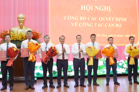 Đà Nẵng điều động, bổ nhiệm nhiều cán bộ chủ chốt