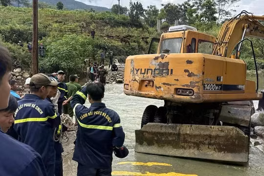 Lai Châu: Một người tử vong sau khi đi qua đập tràn bị nước cuốn trôi 
