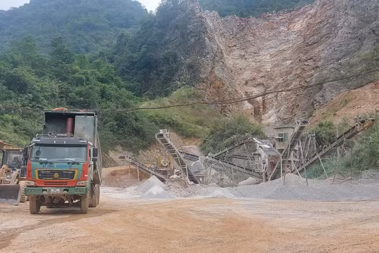 Cao Bằng: Dấu hiệu sai phạm trong khai thác khoáng sản tại Mỏ đá vôi Đẩu Ruộc - Roạc Mạ?