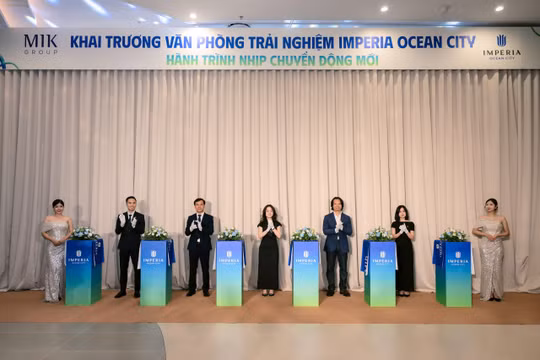 MIK Group khai trương Văn phòng Trải nghiệm Imperia Ocean City – Khai mở nhịp chuyển động mới tại cửa ngõ phía Đông Hà Nội