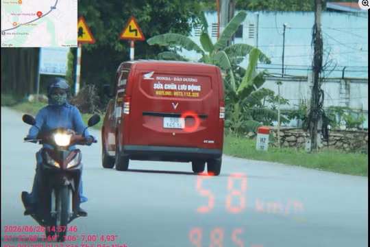 Bắc Ninh công khai 701 trường hợp vi phạm tốc độ từ ngày 22 đến 28/6