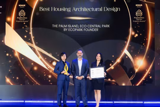 Nhà sáng lập Ecopark nhận cơn mưa giải thưởng tại PropertyGuru 2026