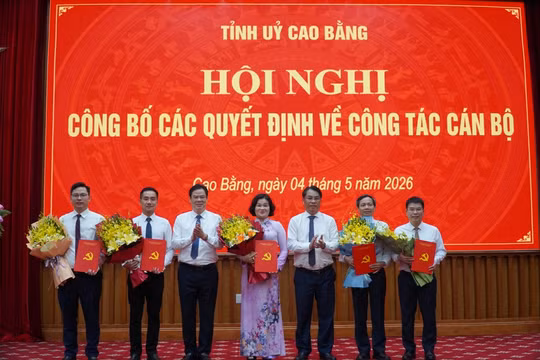 Ông Nông Thế Phúc được bổ nhiệm giữ chức Giám đốc Sở Dân tộc và Tôn giáo tỉnh Cao Bằng