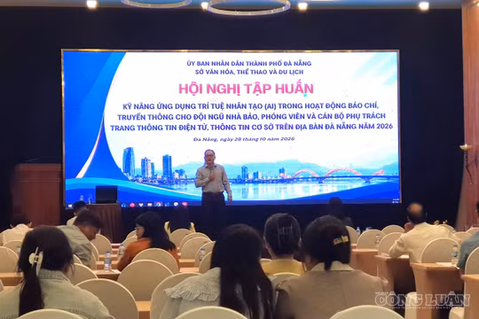 Đà Nẵng tập huấn kỹ năng ứng dụng AI trong hoạt động báo chí, truyền thông