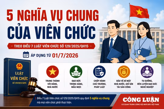 5 nghĩa vụ viên chức bắt buộc phải thực hiện theo quy định mới