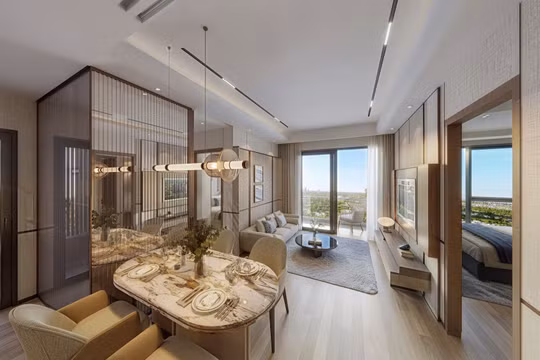 Căn hộ 2PN+ The Parkland: Thêm không gian, vững tâm sở hữu