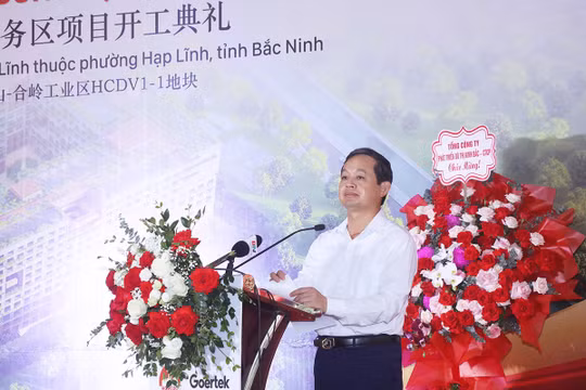 Bắc Ninh khởi công khu lưu trú công nhân 100 triệu USD của Goertek