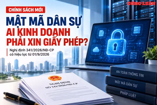 Mật mã dân sự: Ai kinh doanh phải xin giấy phép?