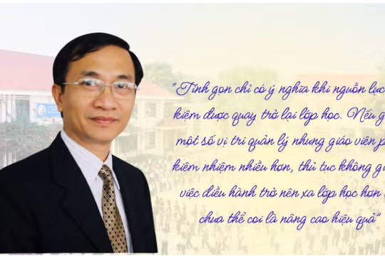 Chạy theo tiến độ, sáp nhập trường học dễ rơi vào 'bẫy' cơ học